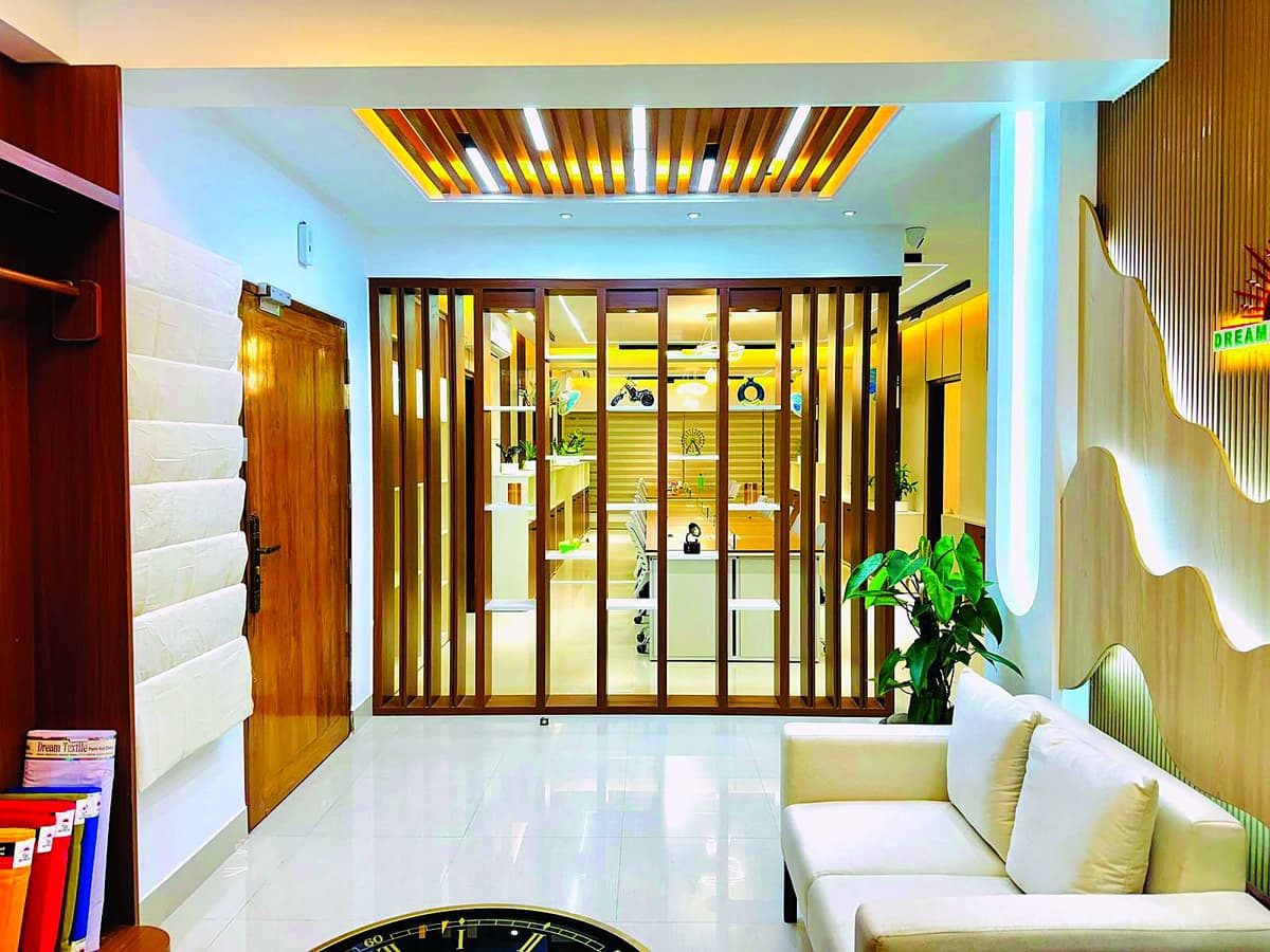 Corporate office meeting space