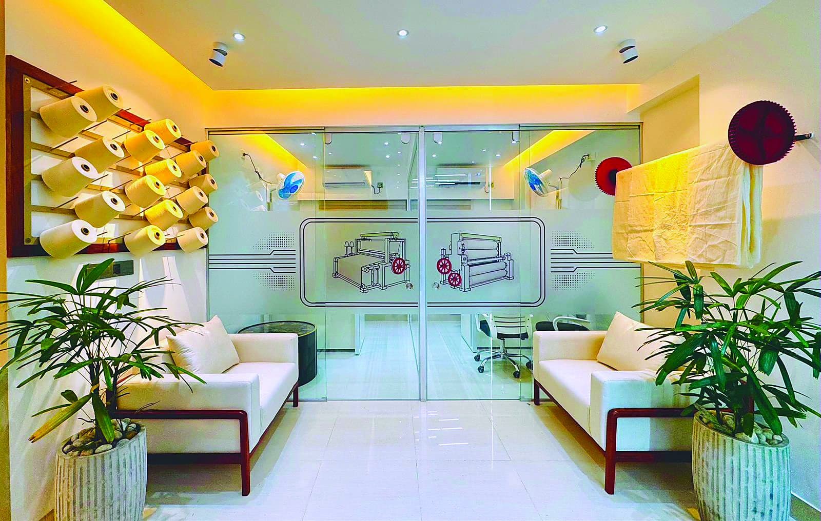 Dream Textiles corporate office interior