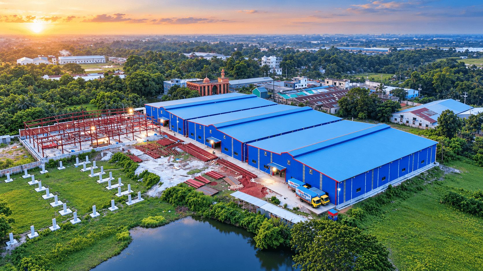 Dream Textiles factory and products