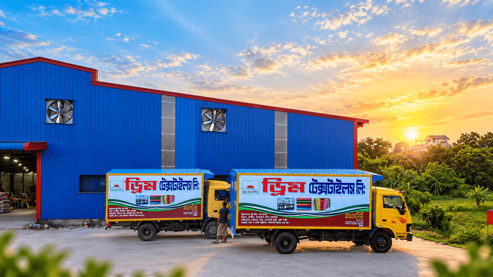 Dream Textiles factory and products